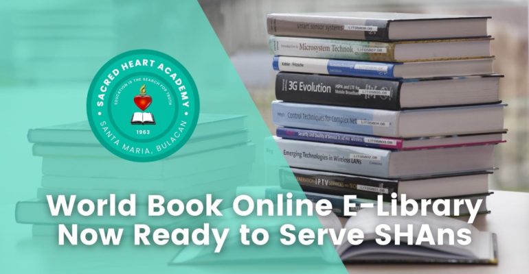 World Book Online E-Library Now Ready to Serve SHAns