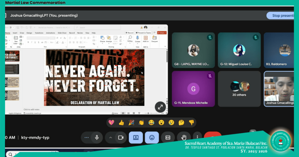 Martial Law Commemoration