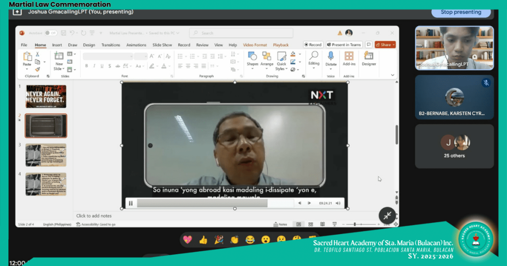 Martial Law Commemoration